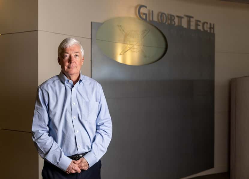 GlobiTech president Mark England, a Sherman native, says the company has worked with city...