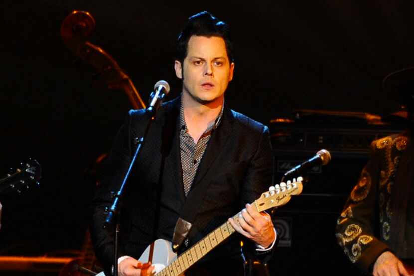 In this Feb. 6, 2015 file photo, Jack White performs at the 2015 MusiCares Person of the...