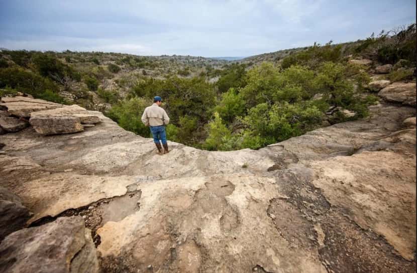 The more than 22,000-acre Double T Ranch is in Crockett County in West Texas.