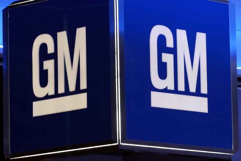 (FILES) The corporate logo for the General Motors Corporation is pictured in this January...