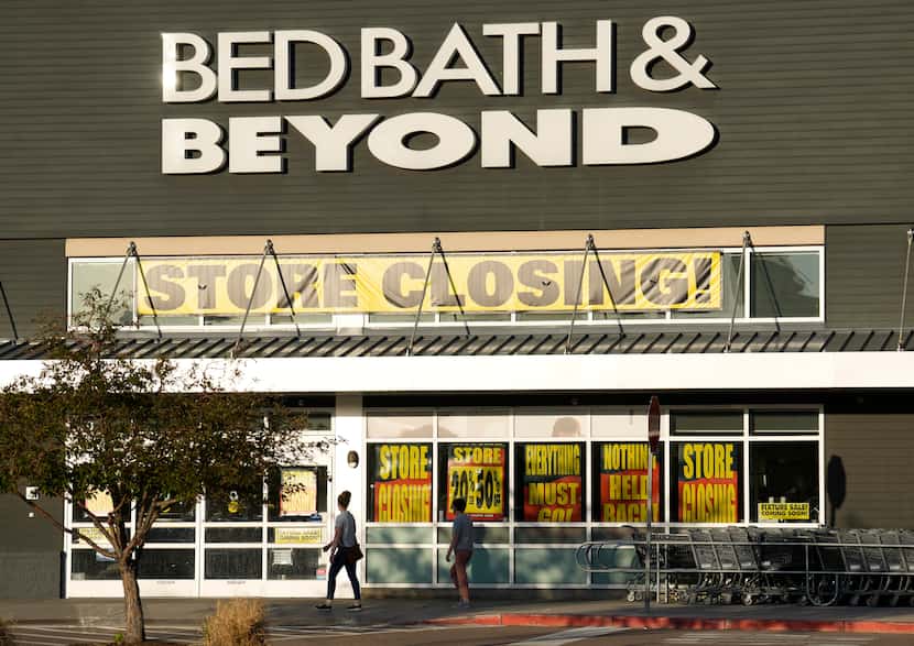 Store closings by Bed Bath & Beyond and Tuesday Morning aren't expected to add significantly...