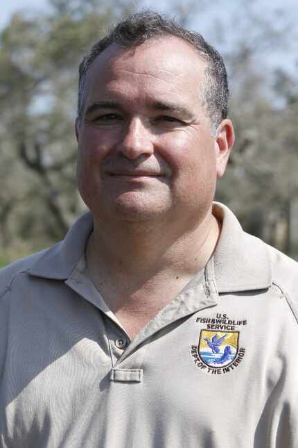 Joe Saenz, Wildlife Refuge Manager at the Aransas National Wildlife Refuge.
