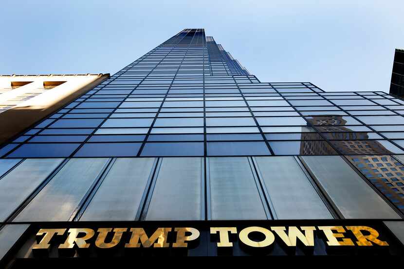 Trump's style is defined by reflective facades, Henry Grabar writes, making the solid,...