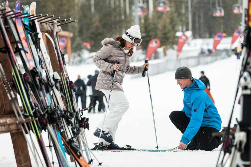 The Four Seasons  staff   will help plan  ski outings, dog sledding and more.