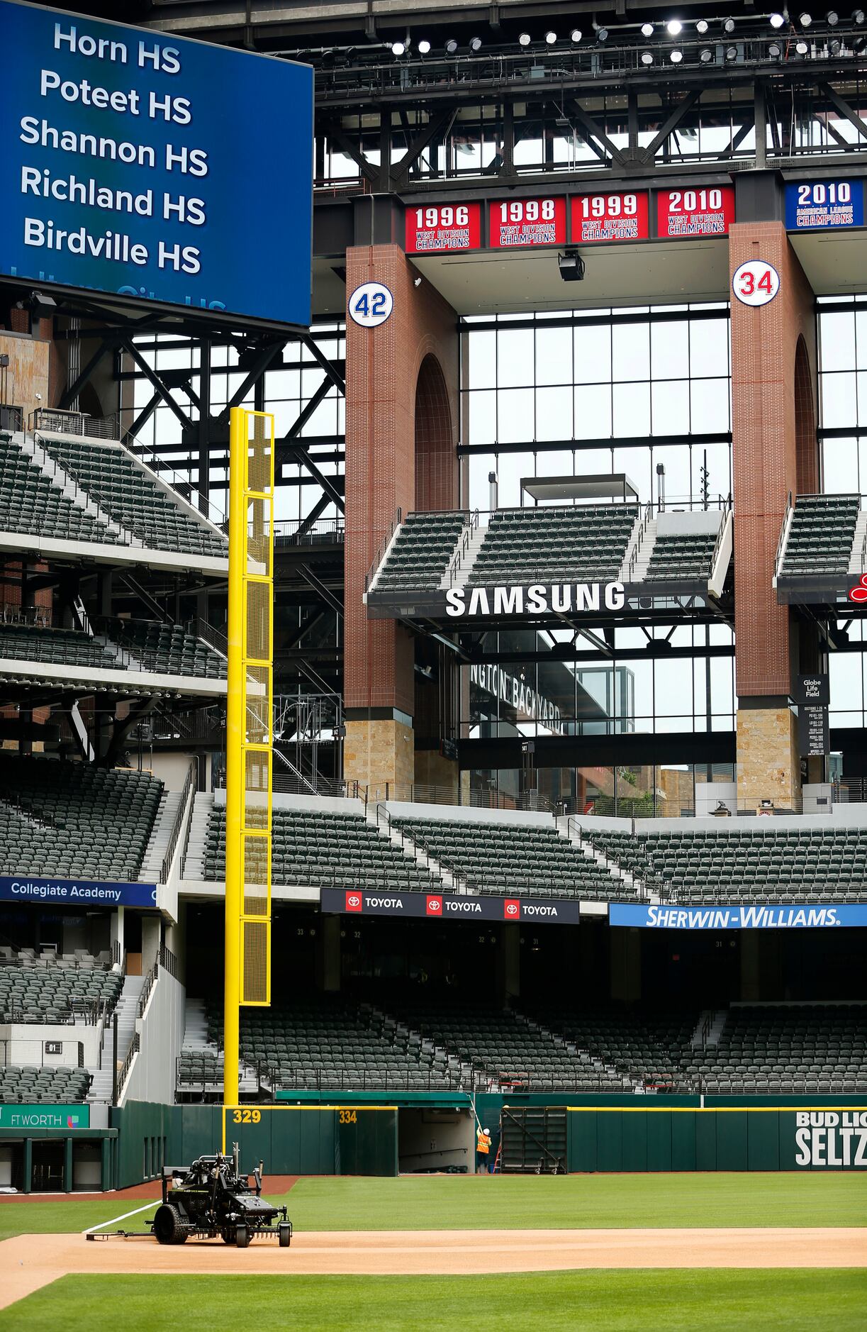 Section 310 at Globe Life Field 