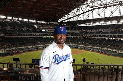 Kumar Rocker, first-round draft pick, Thursday, August 4, 2022 at Globe Life Field in...