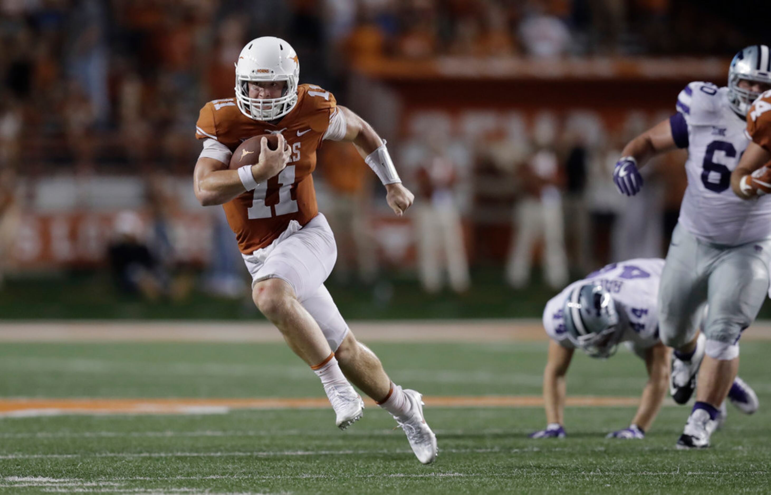 Texas' Shane Buechele remains calm, cool and collected