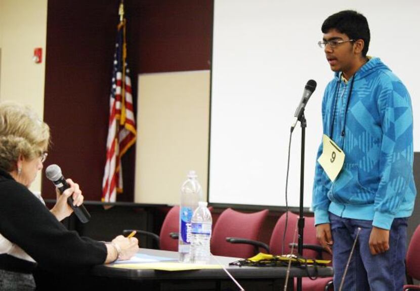 
Lokesh Nagineni, an eighth-grader at Lamar Middle School in Flower Mound, won the Denton...
