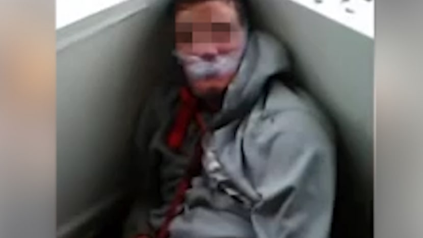 A screenshot of a Facebook Live video showing a mentally disabled Chicago teen being tortured.