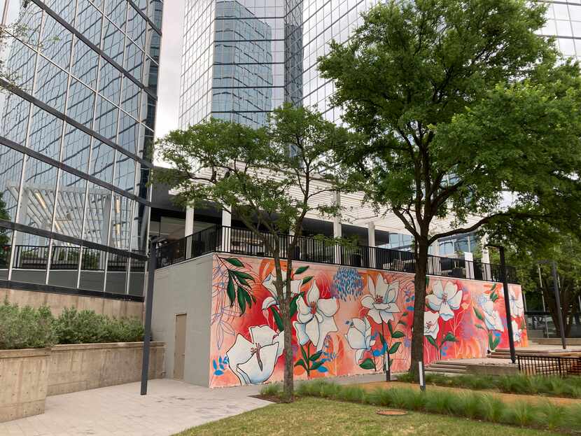 A new outdoor park feature at Lincoln Centre has been a hit with office tenants.