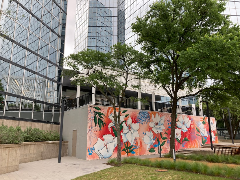 A new outdoor park feature at Lincoln Centre has been a hit with office tenants.