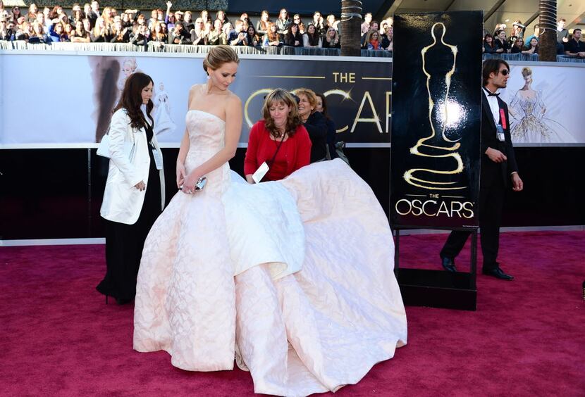 Celebrity Maria Menounos Oscars Red Carpet Strapless Trumpet Pink Satin  Prom Dress - StarCelebrityDresses