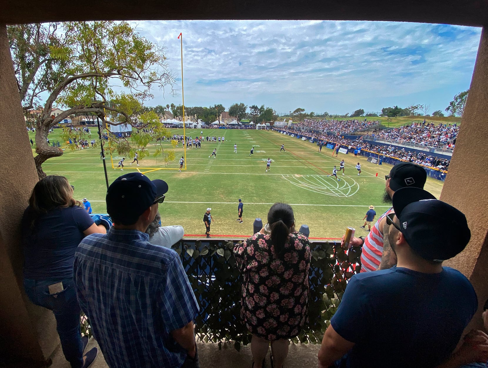 Photos: Fans turn out for Cowboys second practice, Jerry hoists a trophy  during opening ceremonies, Saturday's training camp action in Oxnard