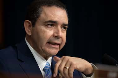Rep. Henry Cuellar, D-Texas, speaks during a hearing of the Homeland Security Subcommittee...
