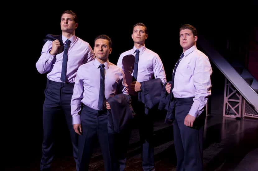  (from l to r) Keith Hines, Aaron De Jesus, Drew Seeley and Matthew Dailey star in Jersey...