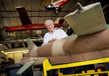 Red Smith, 83, still works out of his airplane hanger at  Caddo Mills Municipal Airport, in...