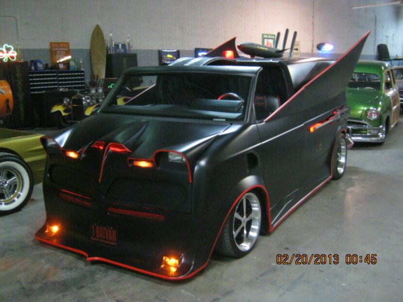 
Klump helped finish the Batvan, a one-of-a-kind vehicle that was designed by George Barris,...