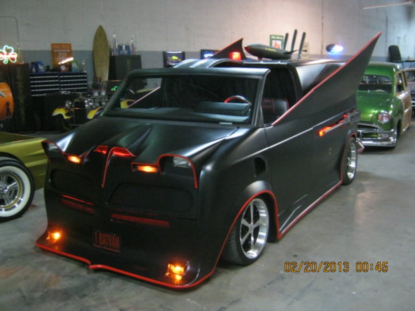 
Klump helped finish the Batvan, a one-of-a-kind vehicle that was designed by George Barris,...