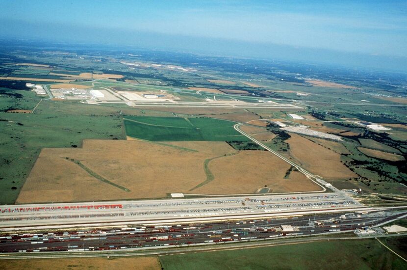 In 1997, much of the land surrounding the Alliance Airport in North Fort Worth was still...