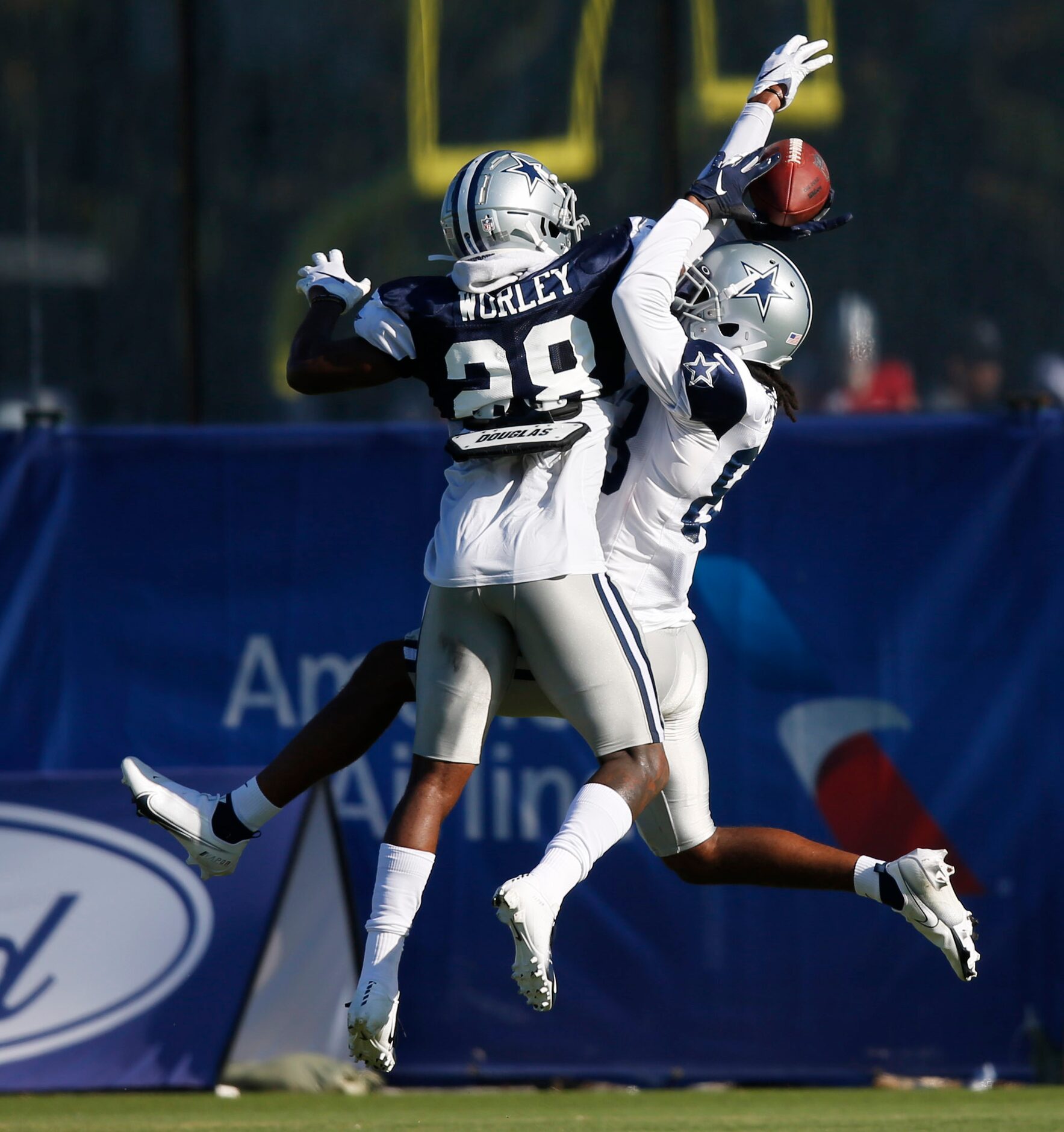 Dallas Cowboys wide receiver Ventell Bryant (83) catches a pass in front of Dallas Cowboys...