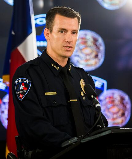 Arlington Police Chief Will Johnson: "If we put all our hope in a technology solution for a...