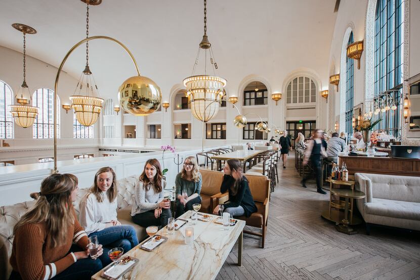 Sip at Union Station's Cooper Lounge for nice views and a classy vibe. 