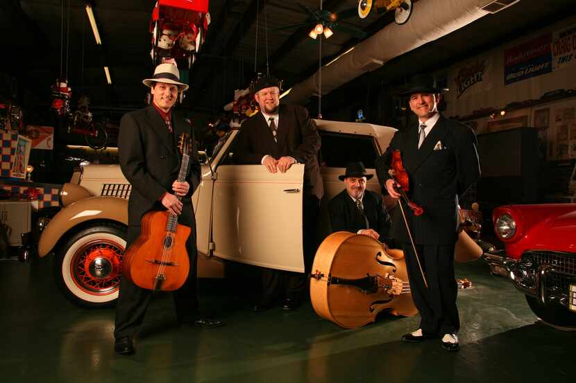 The Texas Gypsies, an acoustic swing band from Dallas, will perform as part of Irving's 2014...