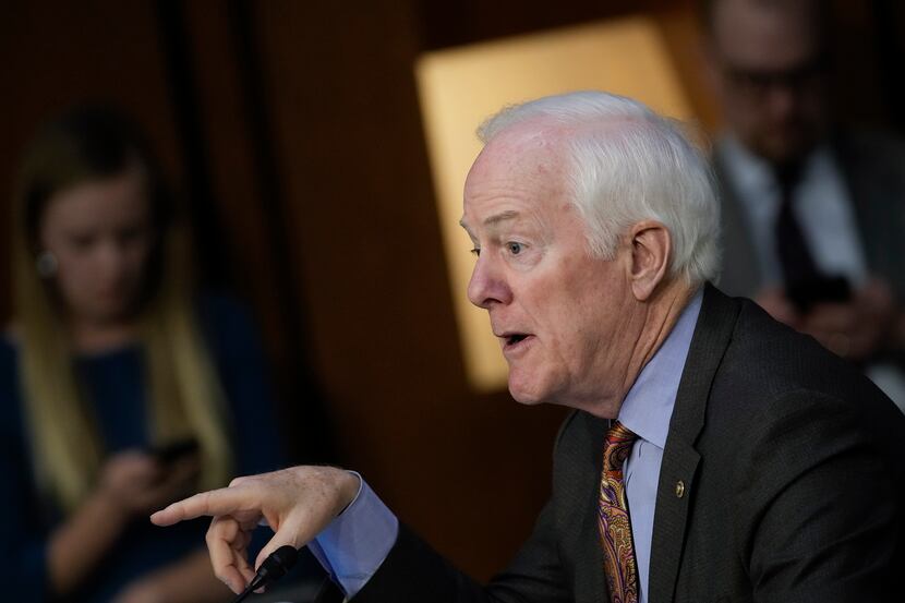 Sen. John Cornyn, R-Texas, questions Supreme Court nominee Judge Ketanji Brown Jackson...