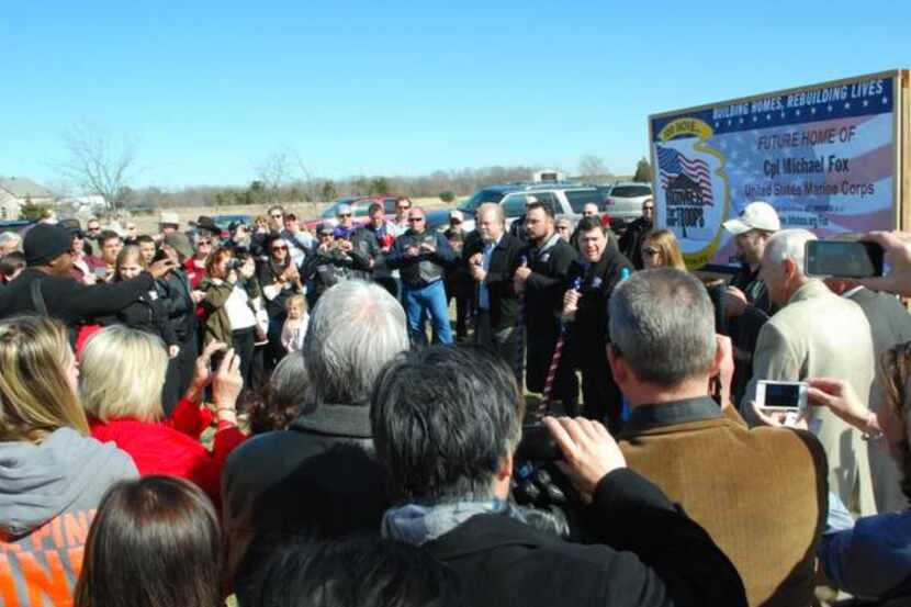 
Public officials and members of the community gathered Jan. 25 in McLendon-Chisholm for a...