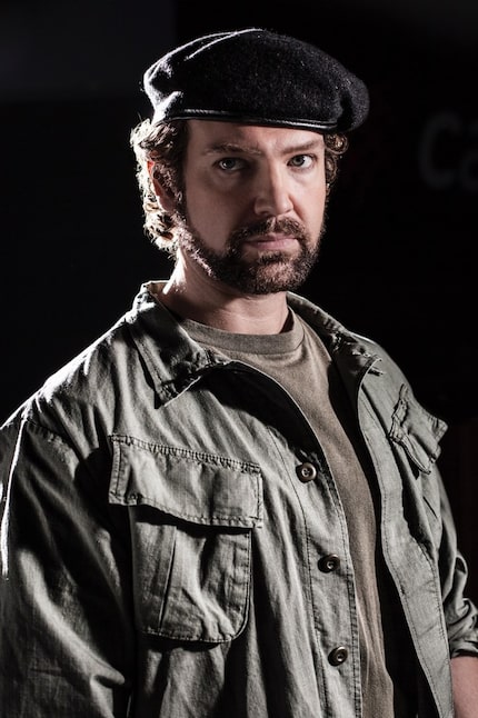 Michael Hunsaker plays Che in Evita, presented by Casa Manana Theatre in Fort Worth Nov....