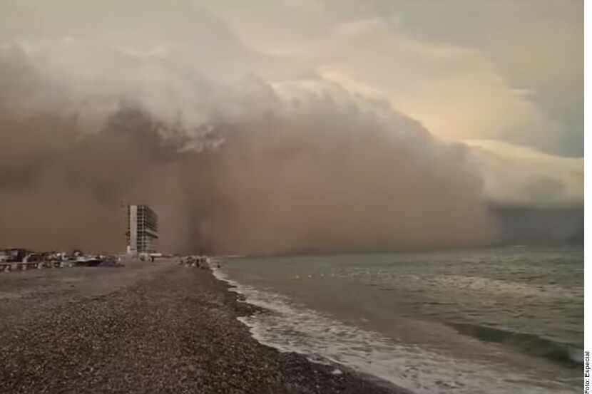 Una tormenta de arena azotó de manera sorpresiva el puerto de Guaymas.
La Comisión Estatal...