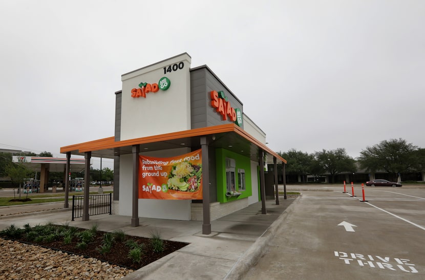 Salad And Go in Plano, TX, on May 1, 2021. (Jason Janik/Special Contributor)