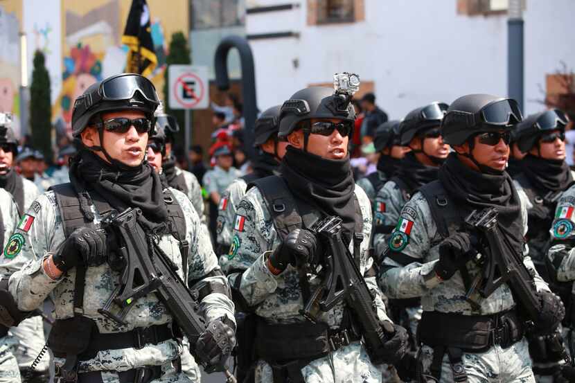 En 21 estados de México hay desplegados más elementos de la Guardia Nacional que de las...