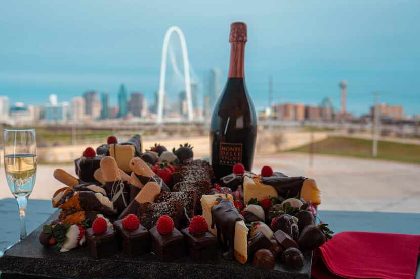 For Valentine's Day, Saint Rocco's is hosting Love on the Rooftop, where couples can indulge...