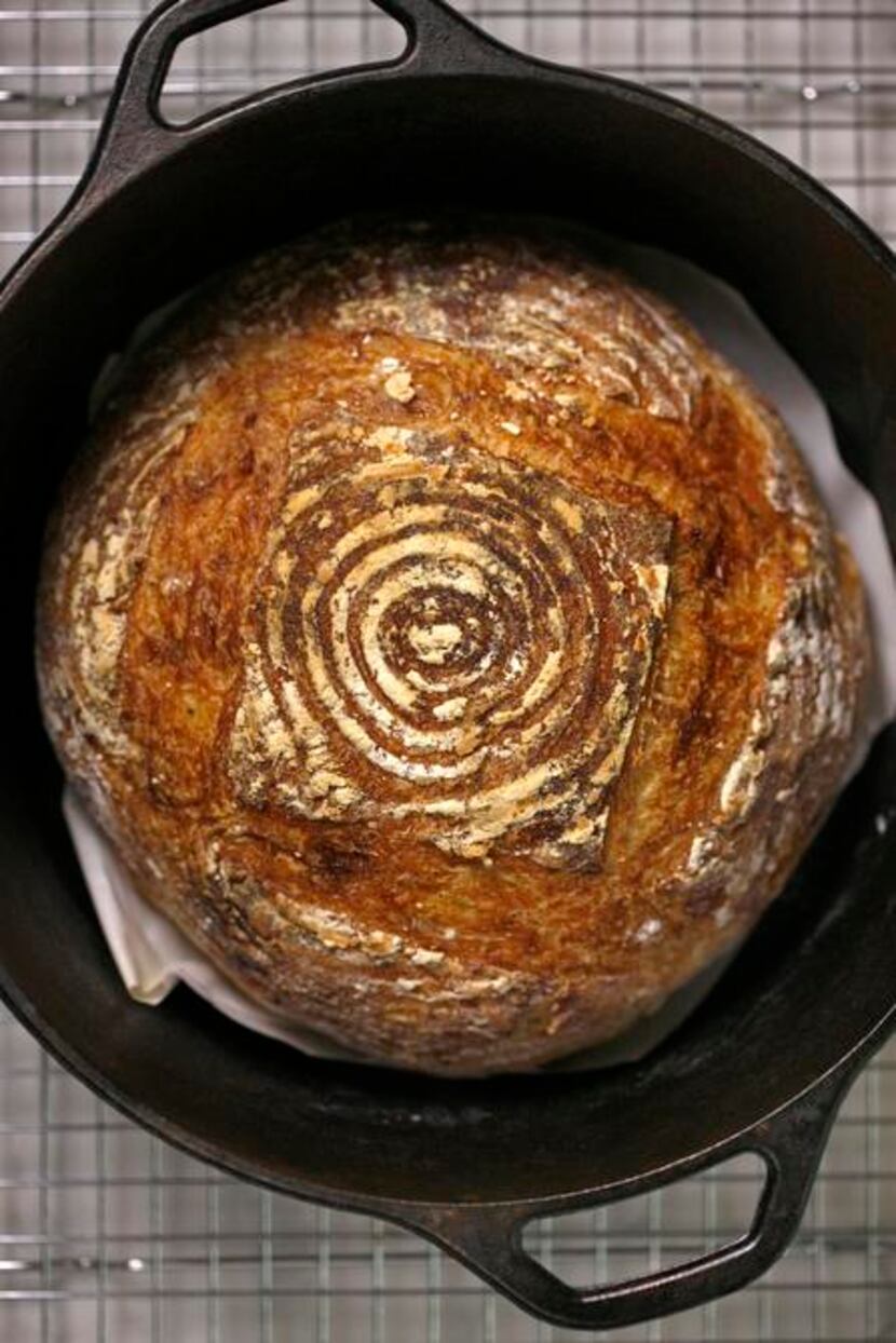 
Crackling Artisan Bread
