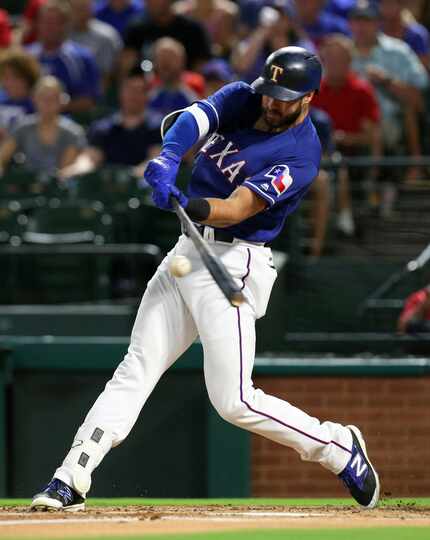 Joey Gallo and the Rangers battled the rival Houston Astros in a three-game series this week.