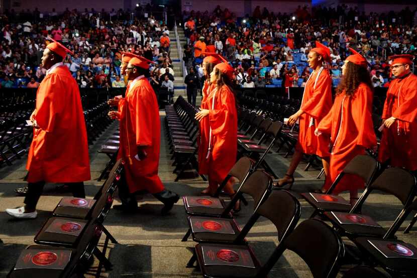 Cedar Hill High School celebrated its senior graduation at the College Park Center on the...