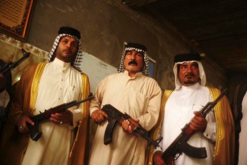 
Shiite sheikhs brandished weapons at a tribal meeting Friday in Husseiniya, a northern...