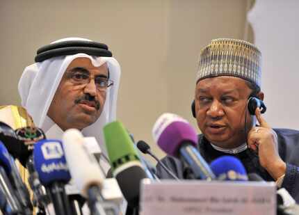 In this photo dated Wednesday, Sept. 28, 2016, acting Secretary General of OPEC Mohammed...