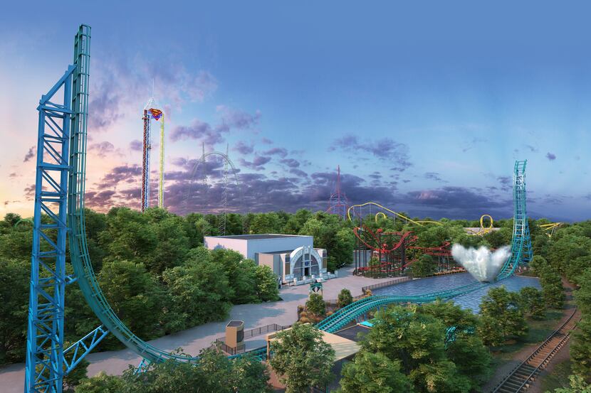 Six Flags’ highly anticipated new thrill ride AQUAMAN opens in March ...