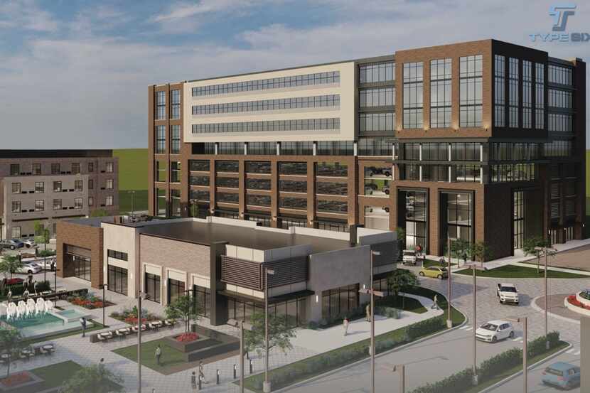 The $70 million Heritage Park Mansfield development will include a hotel, office and retail...