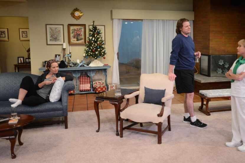 The Wyeth family,  played by Dana Schultes    (from left) as Brooke, Jeff Burleson as Trip,...