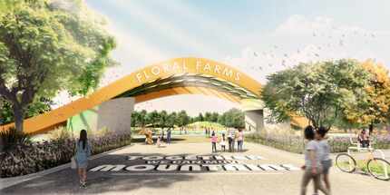This rendering, by HKS pro bono division Citizen HKS, shows the proposed entrance to the...