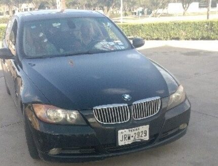 The black BMW involved in a minor traffic incident on March 3. Police are seeking...