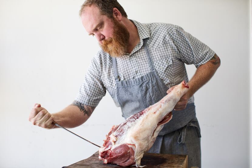 Chef Jesse Griffiths, author of The Hog Book: A Chef s Guide to Hunting, Butchering and...