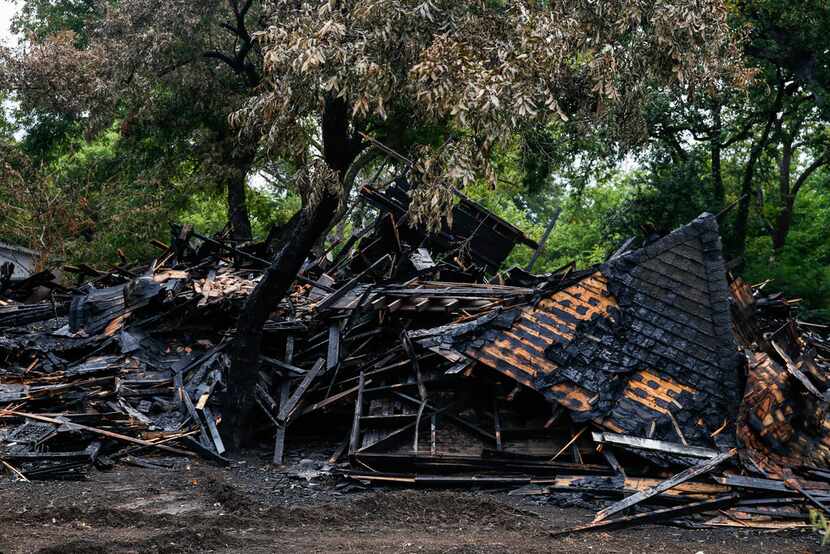 The remains of 2426 Pine St.