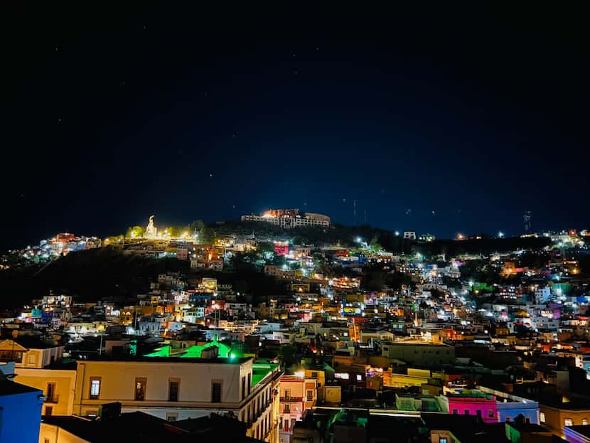 The city of Guanajuato and its striking beauty, colorful homes and colonial architecture, on...