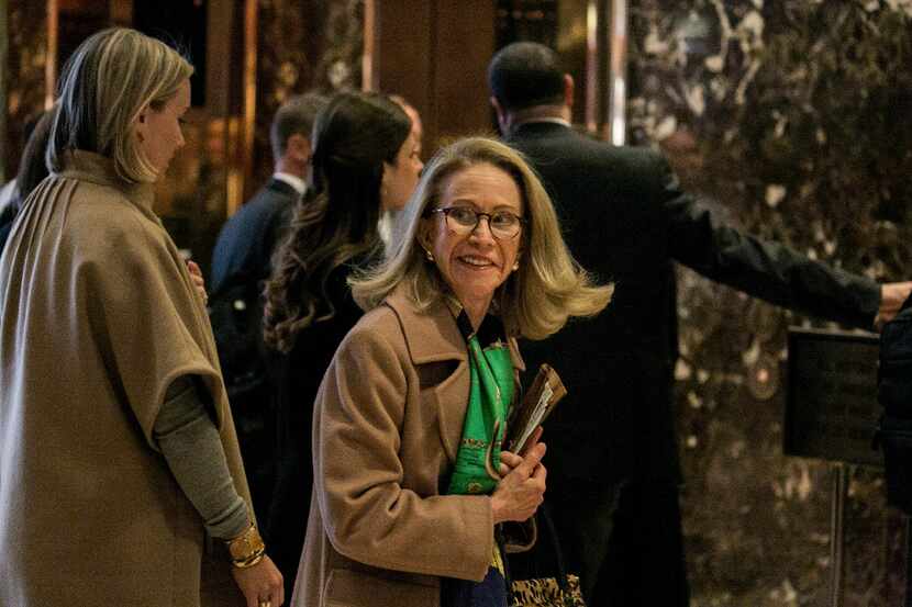 Kathleen Hartnett White, a climate change skeptic and former chairwoman of the Texas...
