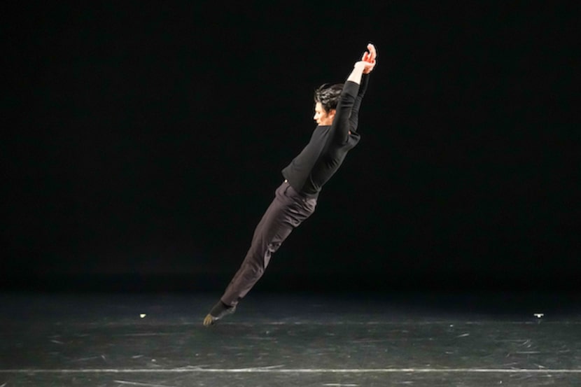 Herman Cornejo in Twyla Tharp's "Brel." In Dallas, the solo will be danced by Daniel Ulbricht.