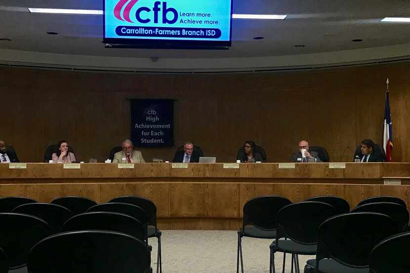 Three Carrollton-Farmers Branch teachers are on administrative leave after “derogatory and...
